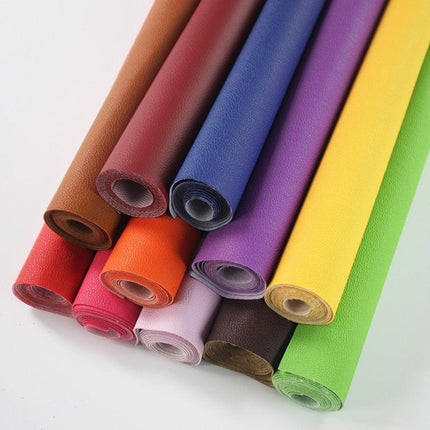 Elegant Litchi Textured PU Leather for Artisan Creations - Très Elite