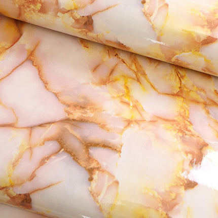 Elegant Marble-Style Removable Wall Decor for Effortless Home Makeover