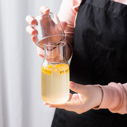 Elegant Mini Glass Water Bottle: Stylish Hydration for On-the-Go- Très Elite- Très Elite