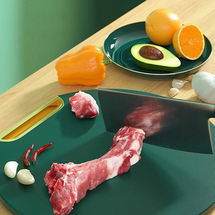 Elegant Nordic Glass Charcuterie Cutting Board - Stylish Kitchen Essential - Très Elite