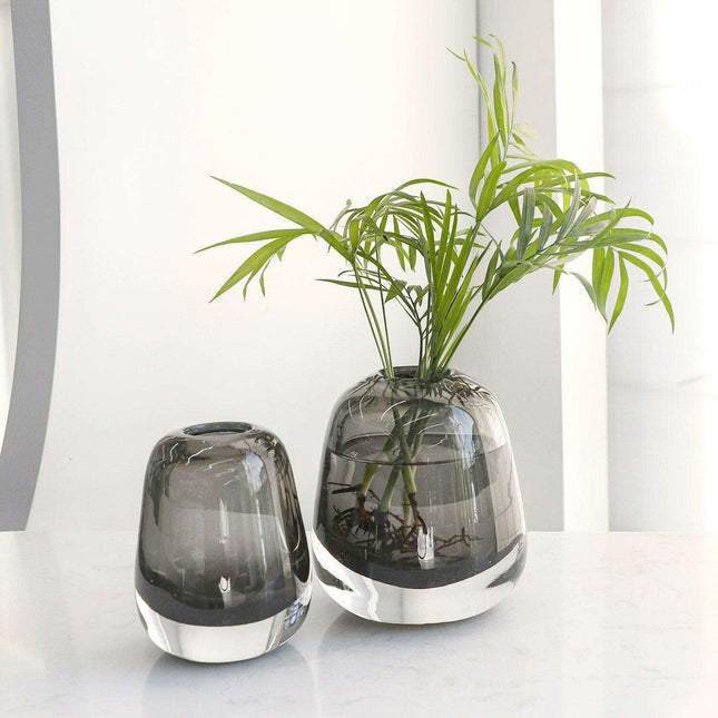 Elegant Nordic Glass Vase for Timeless Home Decor