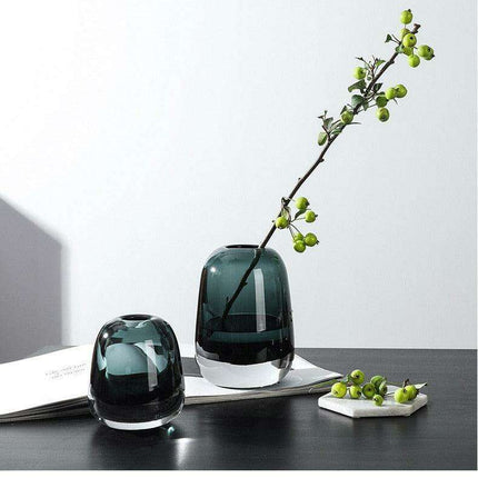 Elegant Nordic Glass Vase for Timeless Home Decor