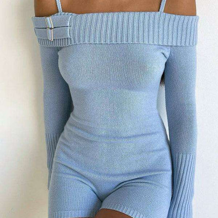 Elegant One-Shoulder Knit Jumpsuit: A Must-Have for the Contemporary Woman - Très Elite