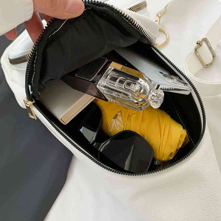 Elegant PU Leather Crossbody Sling Bag