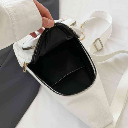 Elegant PU Leather Crossbody Sling Bag
