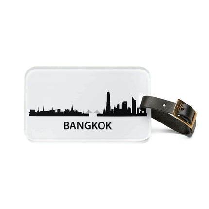 Elegant Personalized Acrylic Luggage Tag: Maison d'Elite Travel Accessory - Très Elite