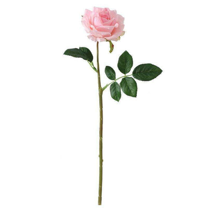 Elegant Pink and White Faux Roses for Stylish Home and Event Arrangements - Très Elite
