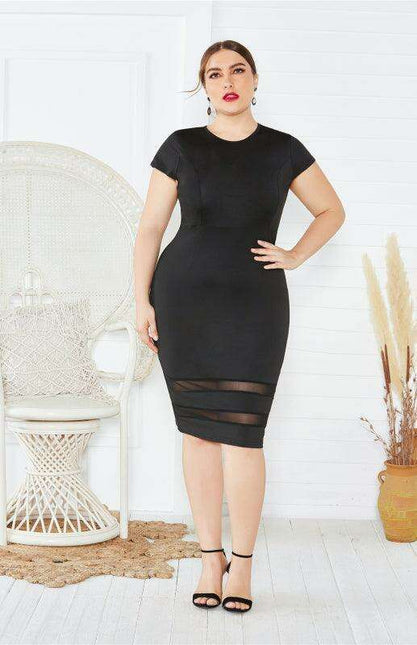 Elegant Plus Size Summer Dress for Women - Timeless Chic