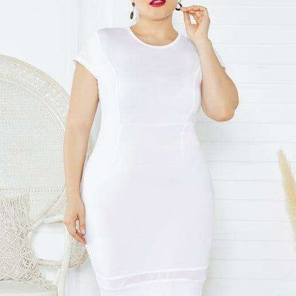 Elegant Plus Size Summer Dress for Women - Timeless Chic - Très Elite