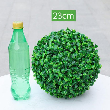Elegant Premium Artificial Boxwood Sphere for Luxurious Home & Garden Decor