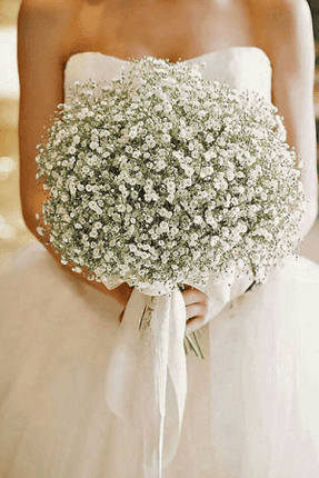 Elegant Preserved Baby's Breath Flowers: A Stylish Touch for Your Events and Home Decor - Très Elite