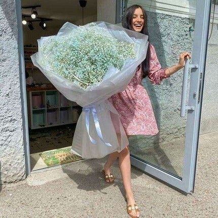Elegant Preserved Baby's Breath Flowers: A Stylish Touch for Your Events and Home Decor - Très Elite