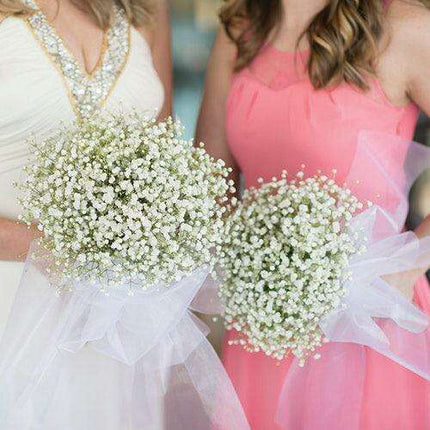 Elegant Preserved Baby's Breath Flowers: A Stylish Touch for Your Events and Home Decor - Très Elite
