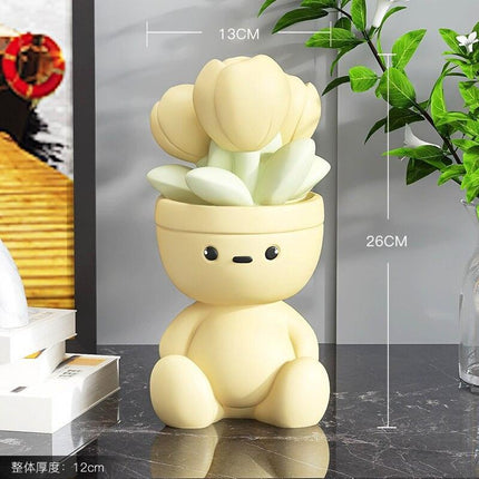 Elegant Resin Tulip Sculptures for Modern Home Decor - Très Elite