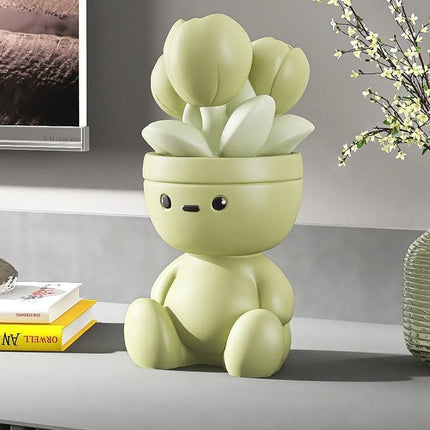 Elegant Resin Tulip Sculptures for Modern Home Decor - Très Elite