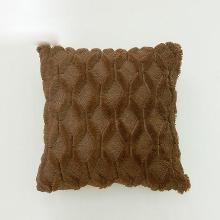 Elegant Reversible Nordic Stripe Velvet Pillow Covers for Sophisticated Home Styling