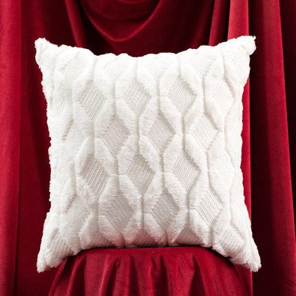 Elegant Reversible Nordic Stripe Velvet Pillow Covers for Sophisticated Home Styling