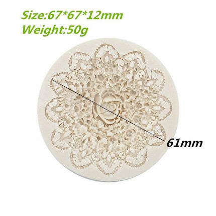 Elegant Silicone Floral Mold for Cake Decoration - Très Elite