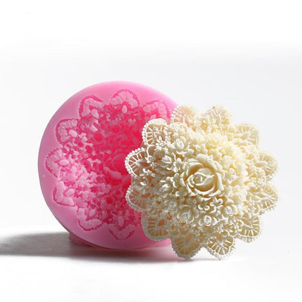 Elegant Silicone Floral Mold for Cake Decoration - Très Elite