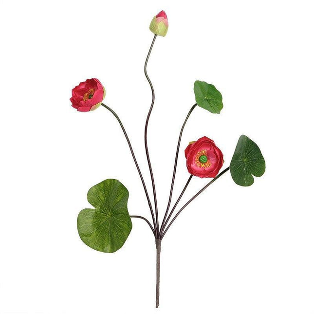 Elegant Silk Lotus Blooms - Timeless Artificial Floral Decor
