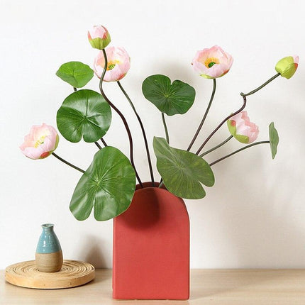 Elegant Silk Lotus Blooms - Timeless Artificial Floral Decor - Très Elite