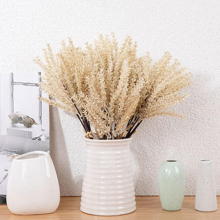 Elegant Silk Pampas Grass Bouquet - Set of 6 - Très Elite