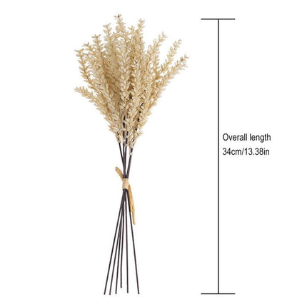 Elegant Silk Pampas Grass Bouquet - Set of 6 - Très Elite