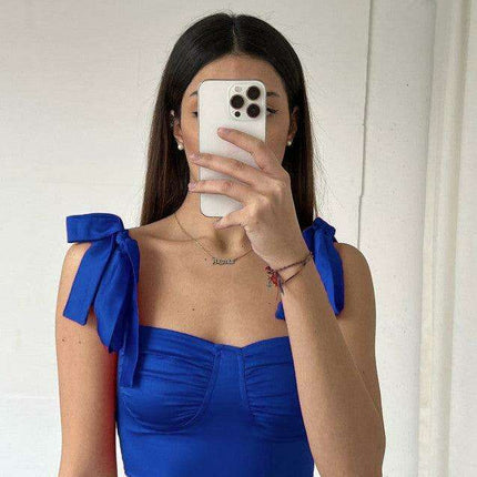 Elegant Silk Pleated V-Neck Camisole - A Wardrobe Essential for Any Event - Très Elite