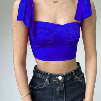 Elegant Silk Pleated V-Neck Camisole - A Wardrobe Essential for Any Event - Très Elite