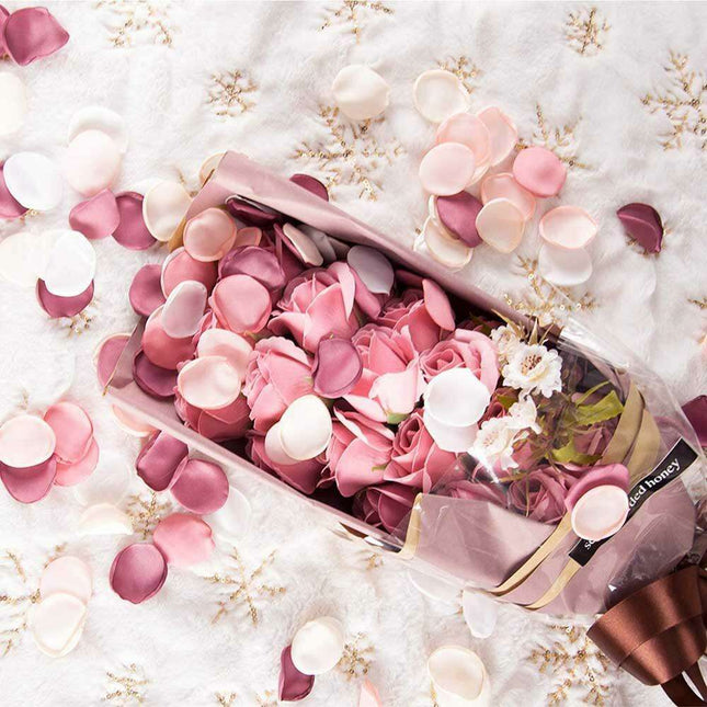 Elegant Silk Rose Petals - Premium Floral Accents for Unforgettable Celebrations