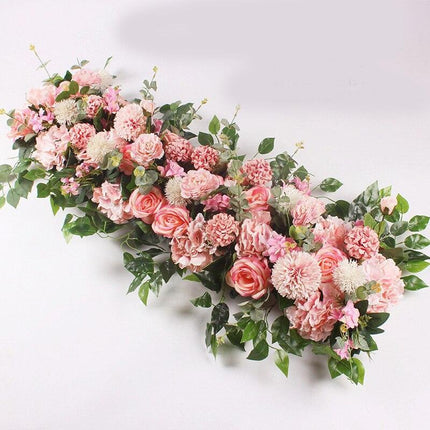 Elegant Silk Rose and Peony Flower Wall Arch Set for Wedding Decor Transformation - Très Elite