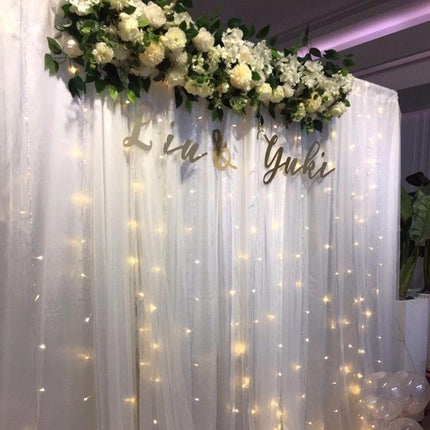 Elegant Silk Rose and Peony Flower Wall Arch Set for Wedding Decor Transformation - Très Elite