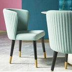 6 turquoise chairs|