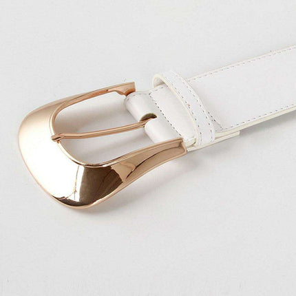 Elegant Stretchable PU Leather Belt for Effortless Chic - Très Elite