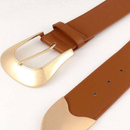 Elegant Stretchable PU Leather Belt for Effortless Chic - Très Elite