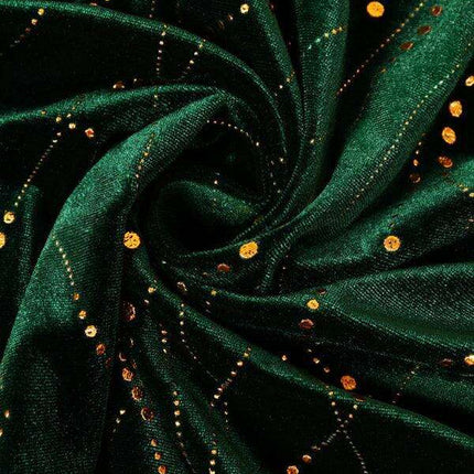 Elegant Velvet Mermaid Gown for Spring and Summer Celebrations