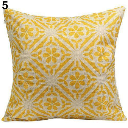 Elegant Vintage Floral Linen Cushion Cover - Très Elite