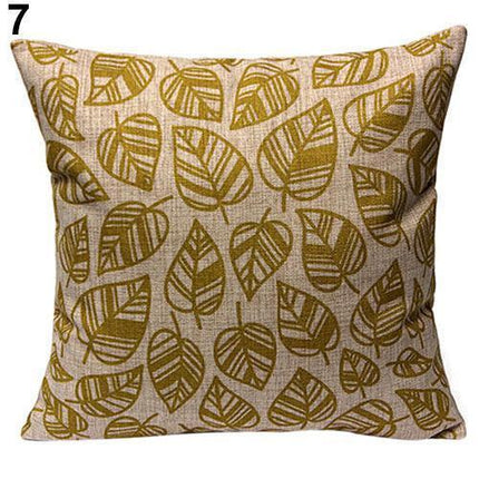 Elegant Vintage Floral Linen Cushion Cover - Très Elite