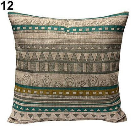 Elegant Vintage Floral Linen Cushion Cover - Très Elite