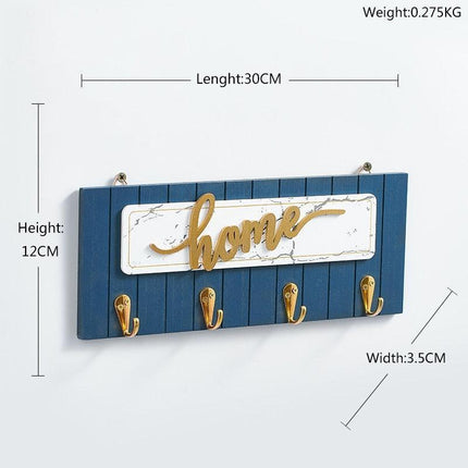 Elegant Vintage-Inspired Alphabet Wooden Hooks for Stylish Organization - Très Elite