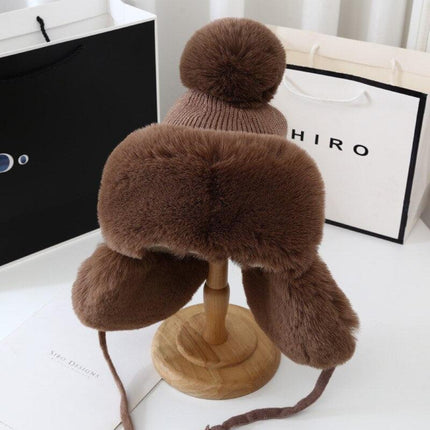 Elegant Winter Earflap Beanies for Women - Très Elite