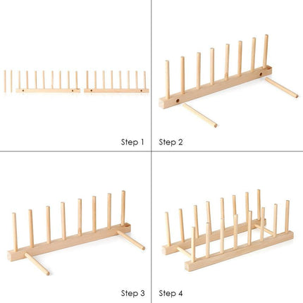 Elegant Wooden Desk Organizer for Sophisticated Workspace Solutions - Très Elite