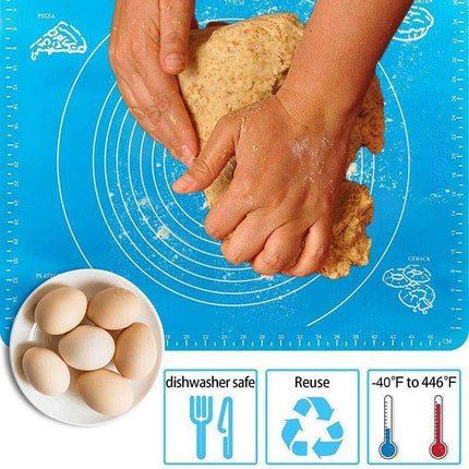 Elevate Your Baking with a Set of 3 High-Quality Non-Stick Silicone Mats - Très Elite