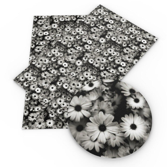 Elevate Your DIY Creations with Luxurious Floral Faux Leather Fabric