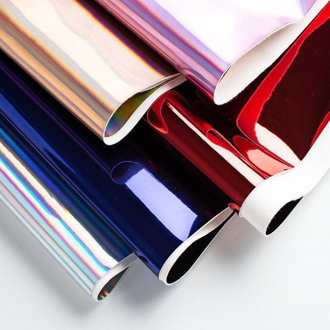 Elevate Your DIY Projects with Premium Laser Smooth PU Faux Leather Fabric