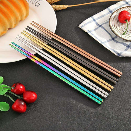 Elevate Your Dining Experience with Non-Slip 21cm Chopsticks for Effortless Enjoyment - Très Elite