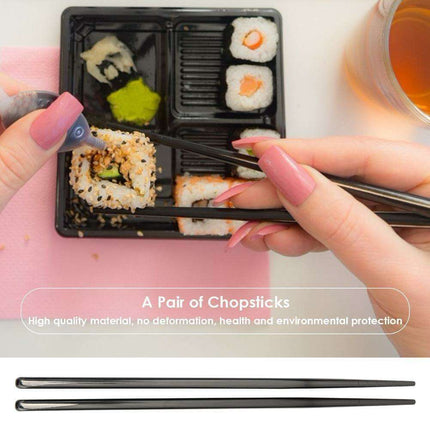 Elevate Your Dining Experience with Non-Slip 21cm Chopsticks for Effortless Enjoyment - Très Elite