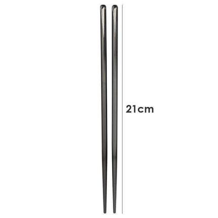 Elevate Your Dining Experience with Non-Slip 21cm Chopsticks for Effortless Enjoyment - Très Elite