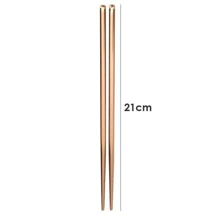 Elevate Your Dining Experience with Non-Slip 21cm Chopsticks for Effortless Enjoyment - Très Elite