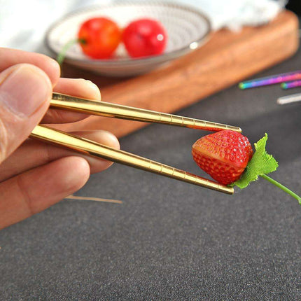 Elevate Your Dining Experience with Non-Slip 21cm Chopsticks for Effortless Enjoyment - Très Elite